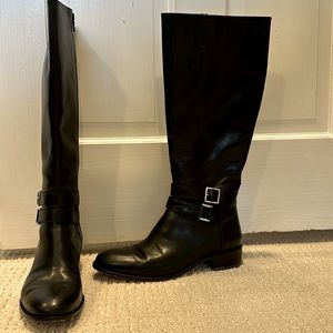 Vero Cuoio black leather boots made in Italy. Size 38 / US 7.5.